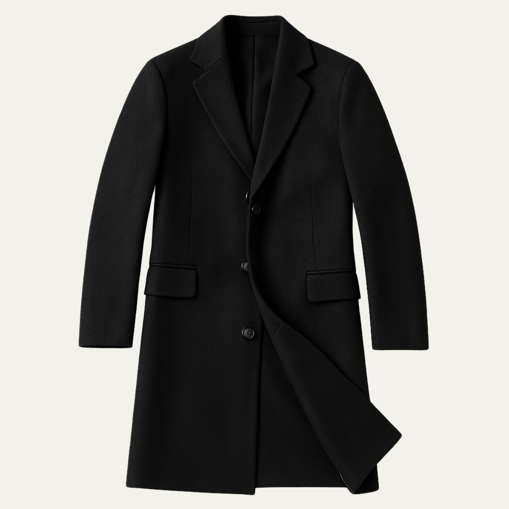 Slim Fit Mens Long Winter Coat