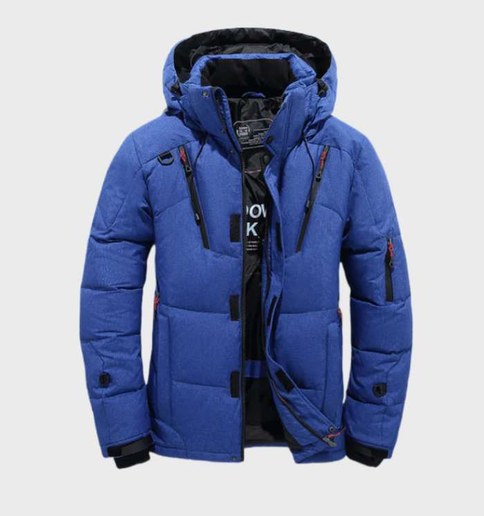 Warm Insulated Men's Winter Parka Coat
