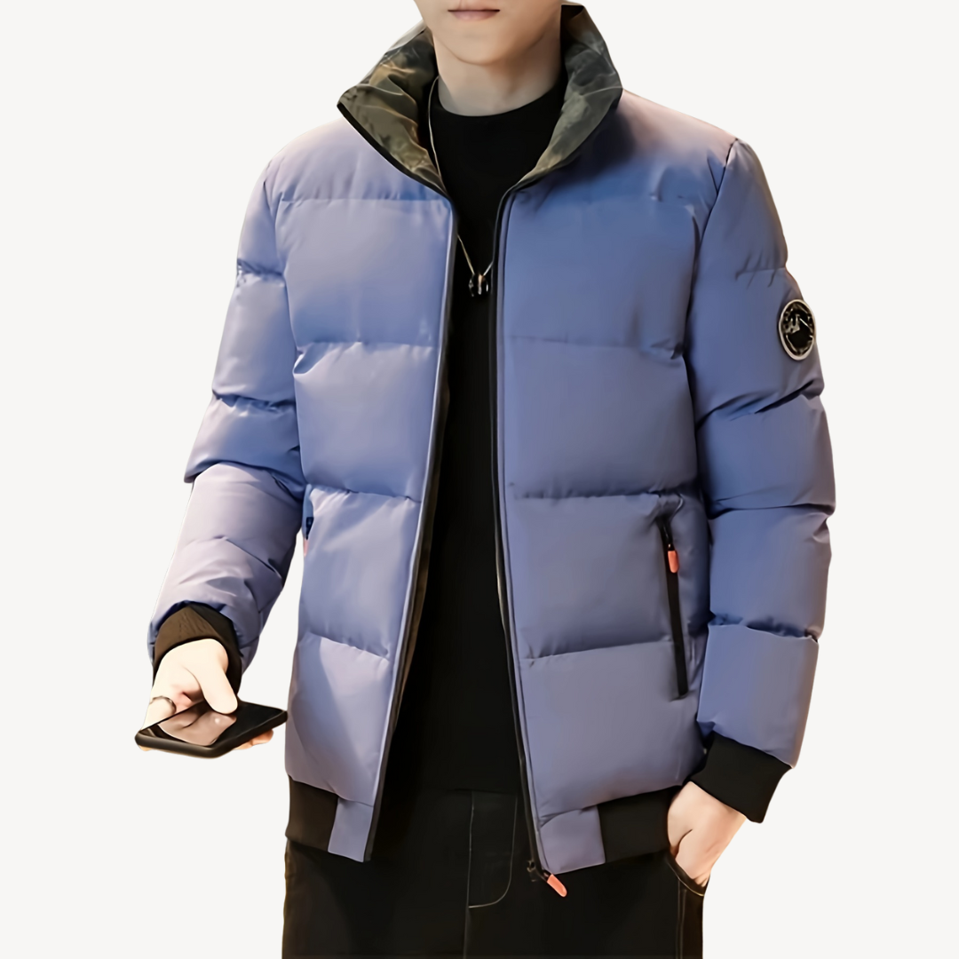 Waterproof Mens Down Filled Winter Jacket
