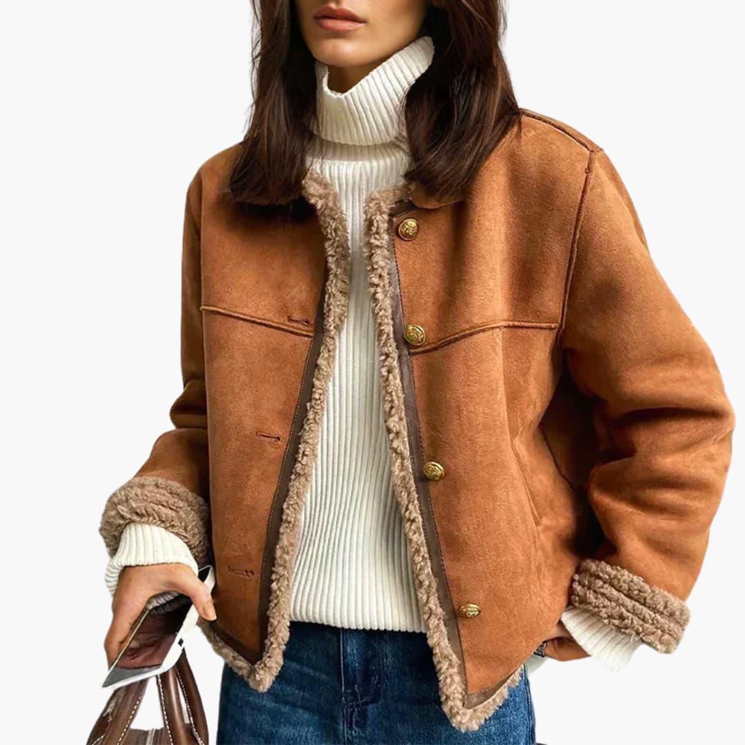 Soft Faux Fur Winter Coat for Women