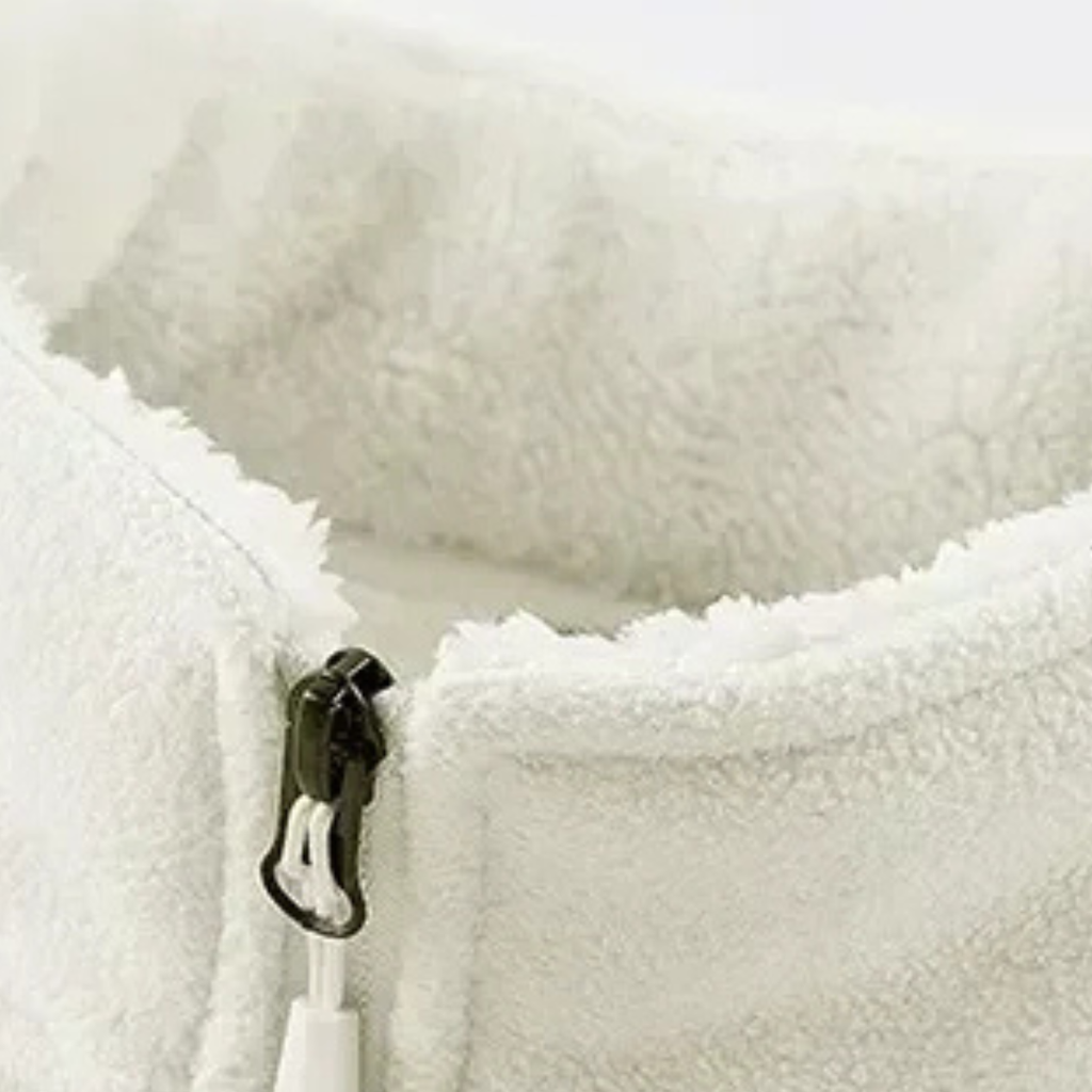 Warm Mens Fleece Zip Up Winter Coat
