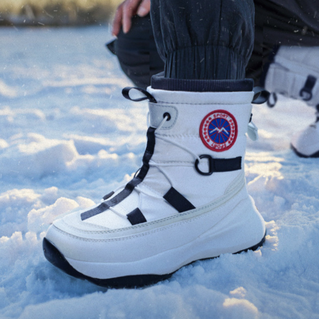 Warm Insulated Waterproof High Top Snow Boots for Men