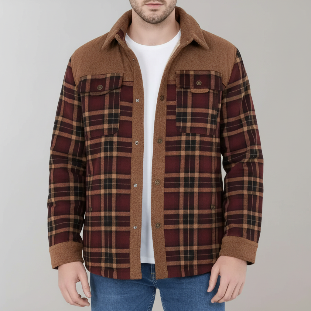 Quilted Plush Winter Coat
