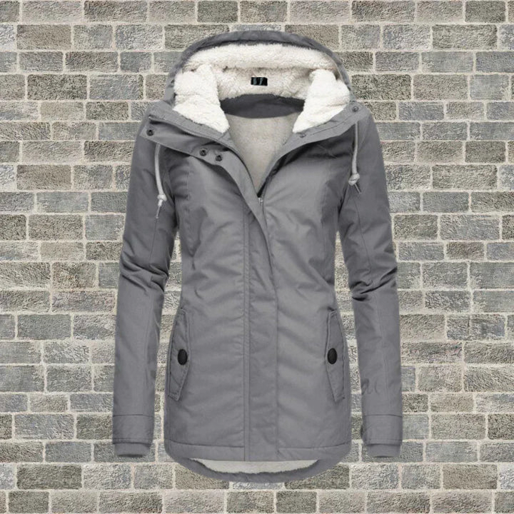 Warm Hooded Snow Jacket
