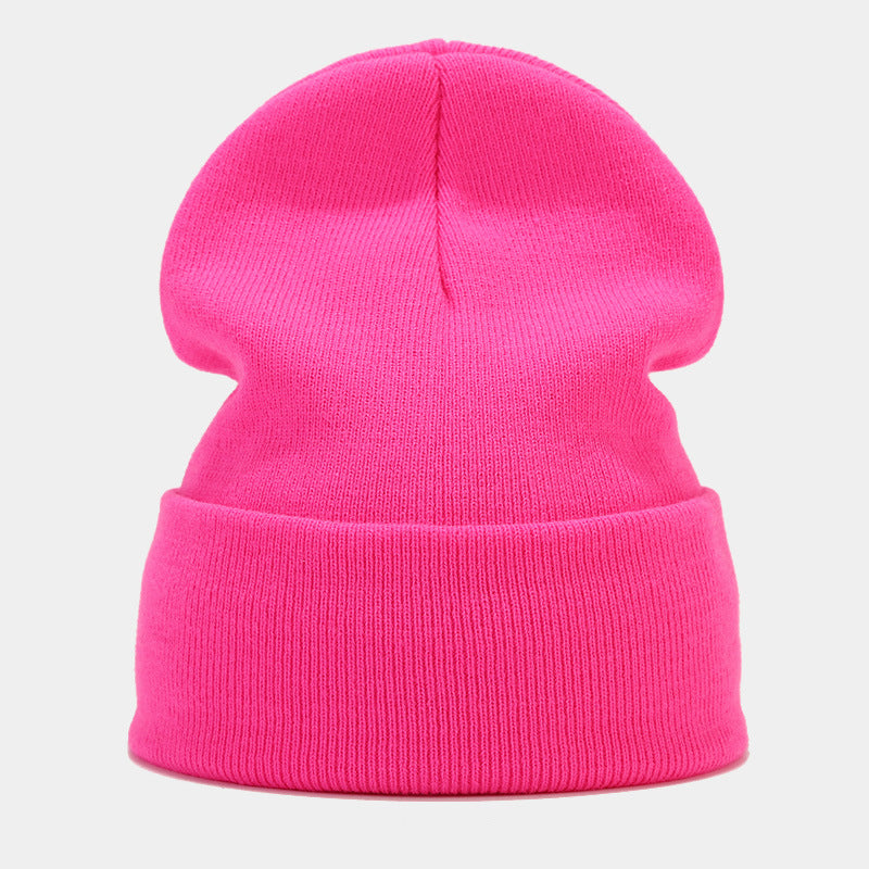 High-Quality Knit Beanie for Men and Women - Stylish Outdoor Cold Hat for Fall/Winter, Solid Color, Trendy Warmth, Light Layers Hat