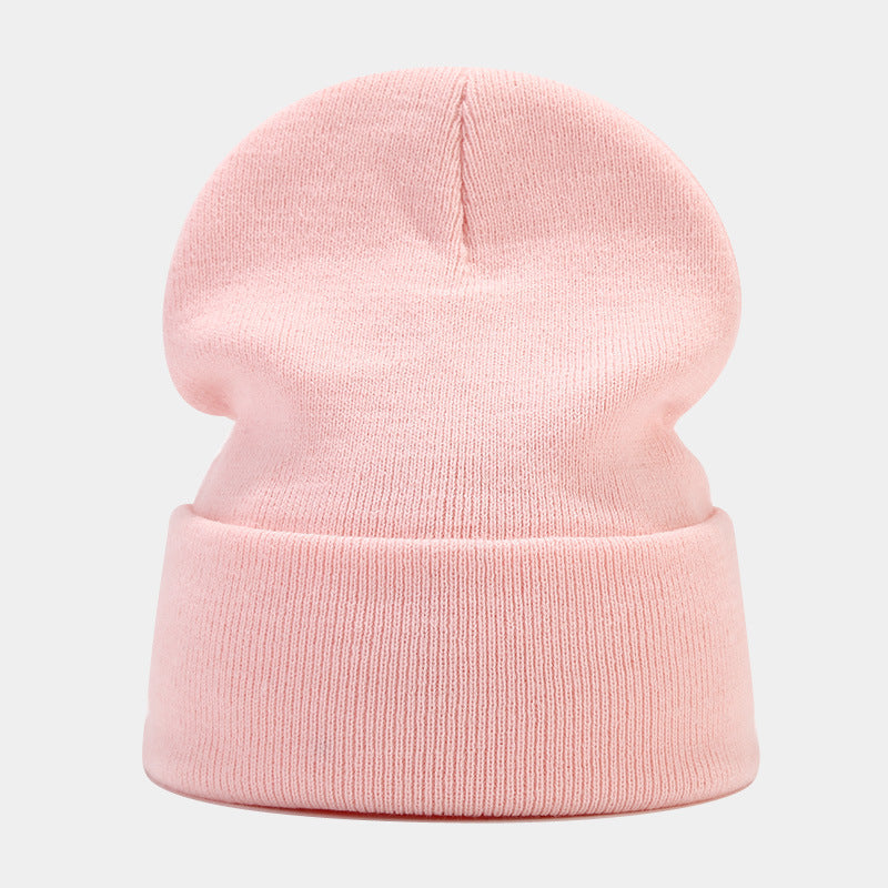 High-Quality Knit Beanie for Men and Women - Stylish Outdoor Cold Hat for Fall/Winter, Solid Color, Trendy Warmth, Light Layers Hat
