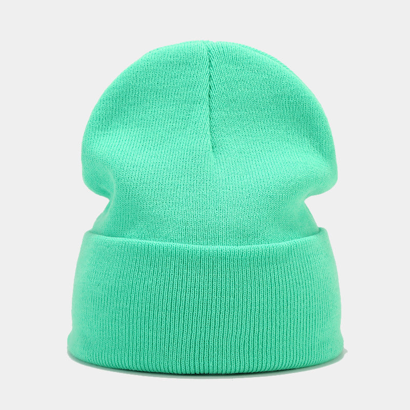 High-Quality Knit Beanie for Men and Women - Stylish Outdoor Cold Hat for Fall/Winter, Solid Color, Trendy Warmth, Light Layers Hat