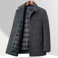 Classic Checked Winter Coat
