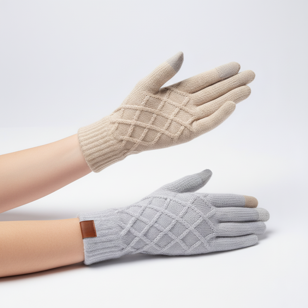 Warm Fleece Lined Winter Gloves