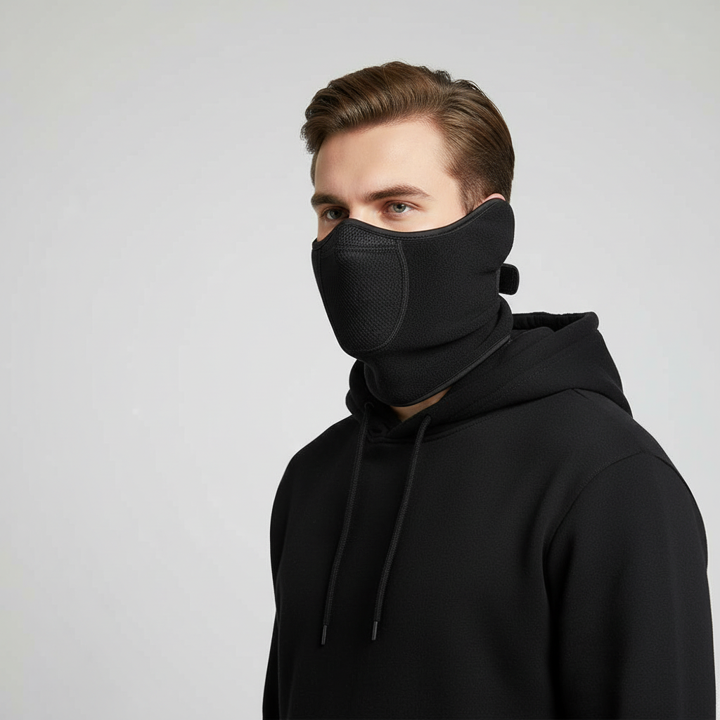 Warm Fleece Neck Face Mask - ThermaShield