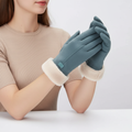 Warm Waterproof Smartphone Gloves - SuedeLux