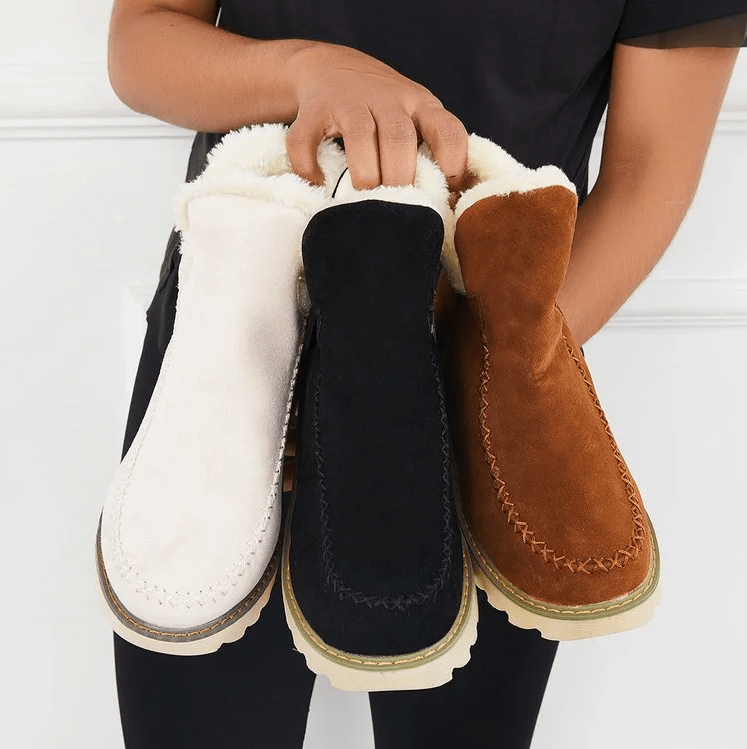 Warm Fuzzy Snow Boots