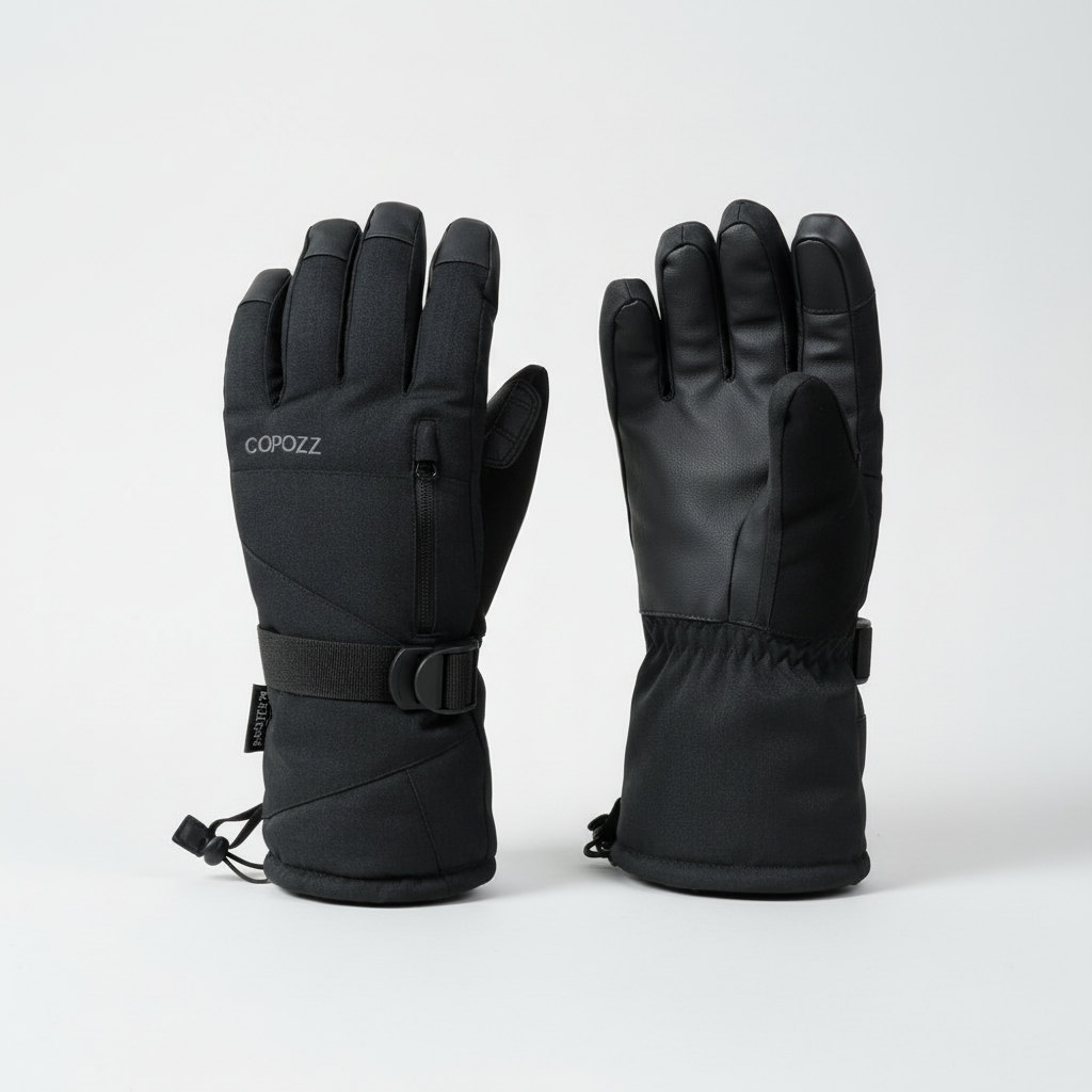 Warm Waterproof Mens Touchscreen Gloves