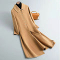 Classic Women's Wool Long Winter Coat