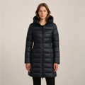 Warm Waterproof Women's Puffer Coat for Winter