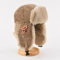 Warm Fur Lined Trapper Hat with Ear Flaps