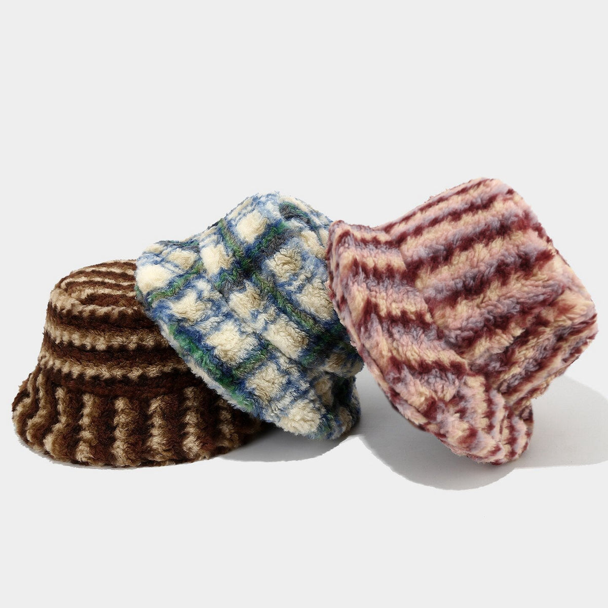 Cozy Plush Fisherman Hat - Warm Winter Fashion