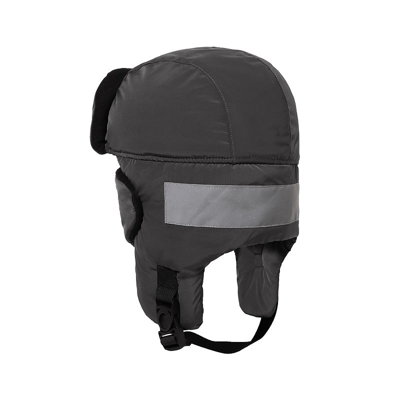 Reflective Winter Lei Feng Hat - Warm & Visible