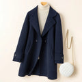 Comfortable Double Breasted Women's Winter Coat
