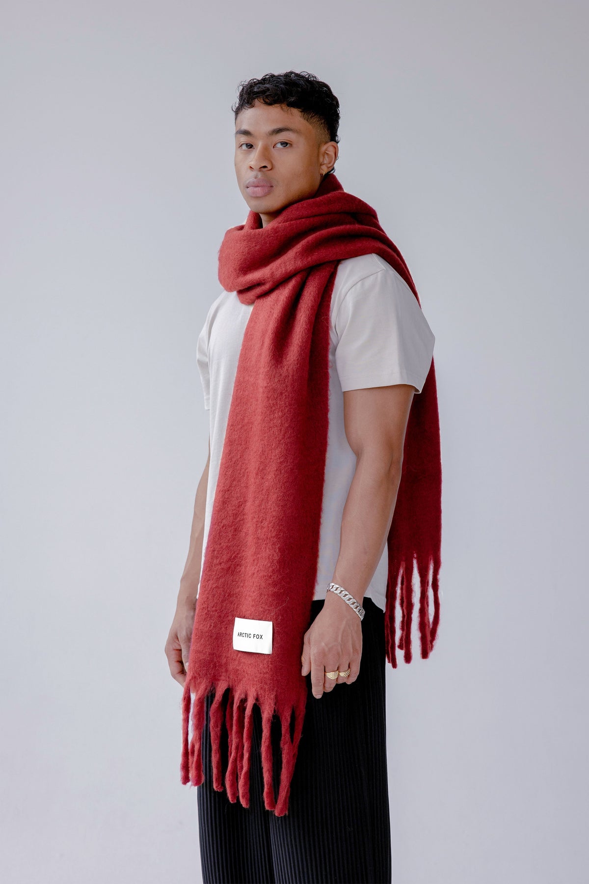 The Reykjavik Scarf - Burgundy
