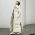 Women's Warm Puffer Coat - Long Quilted Parka Jacket
