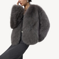 Warm Ladies Faux Fur Winter Coat
