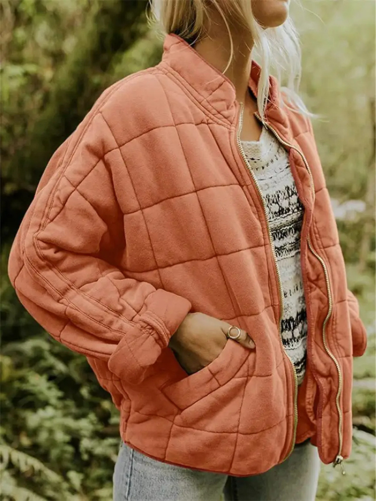 Large Cushioned Winter Coat - Eliza