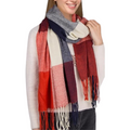 Soft Plaid Warm Winter Scarf