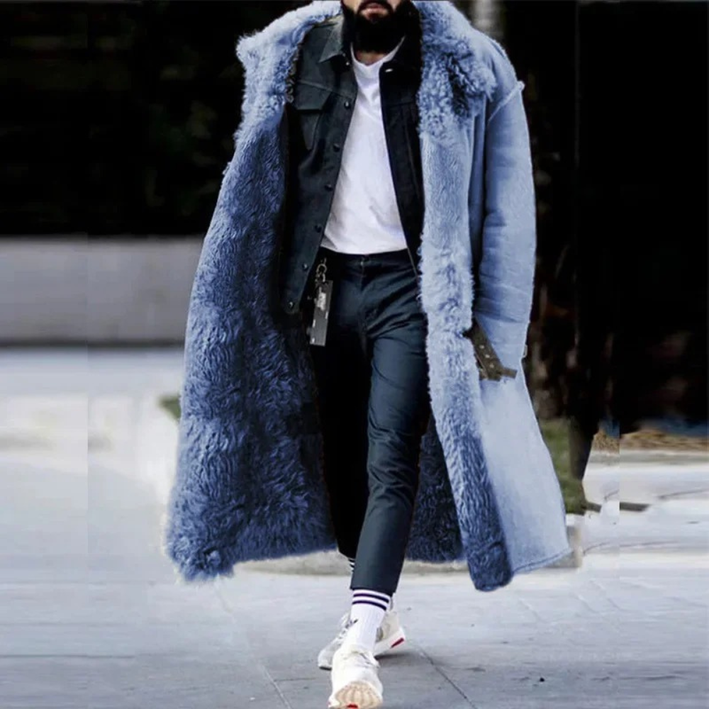 Stylish Insulated Men's Winter Parka Coat