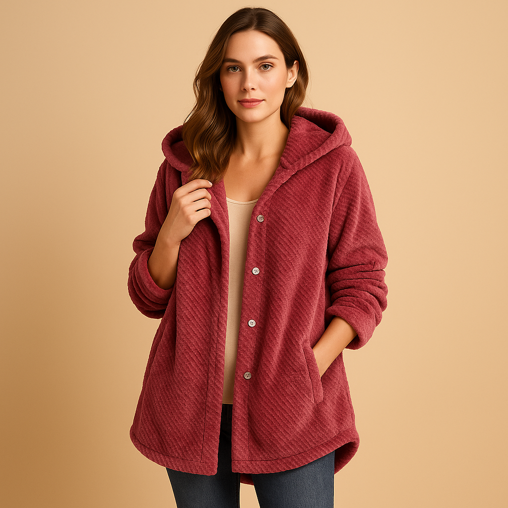 Winter hooded coat for women | Isla