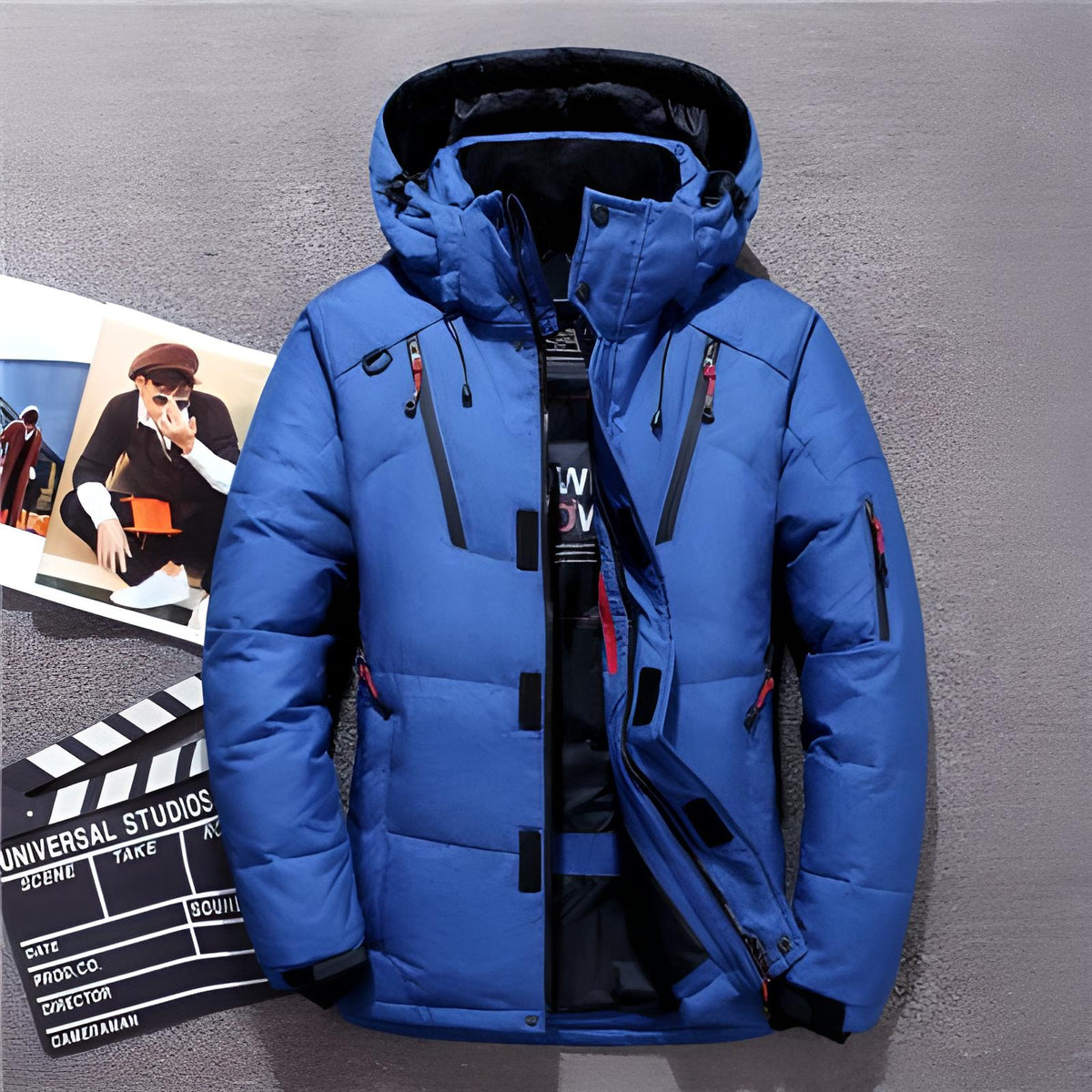 Warm Waterproof Men's Insulated Parka Coat